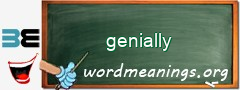 WordMeaning blackboard for genially